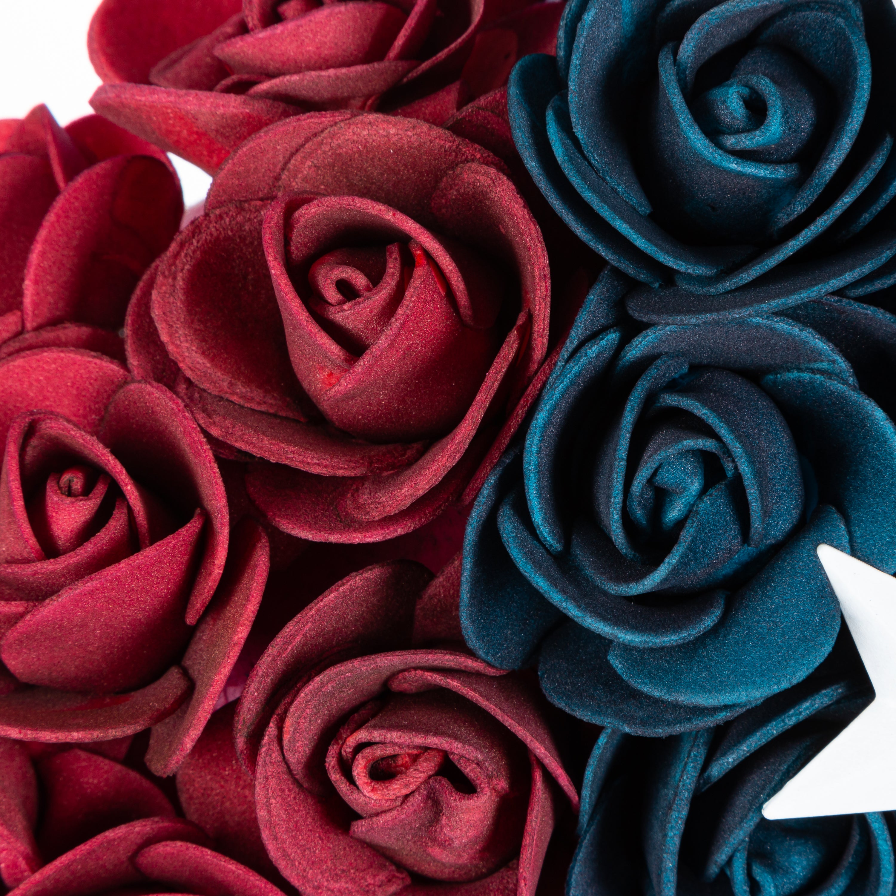 17 in. Americana Flower Wreath